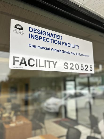 designated inspection facility decal pic